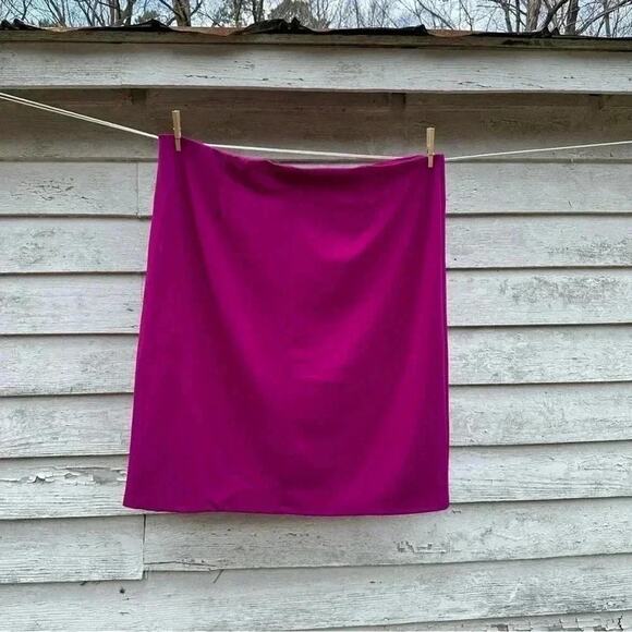 Eloquii dark pink  Tied  plus size skirt size 28 - Picture 6 of 6